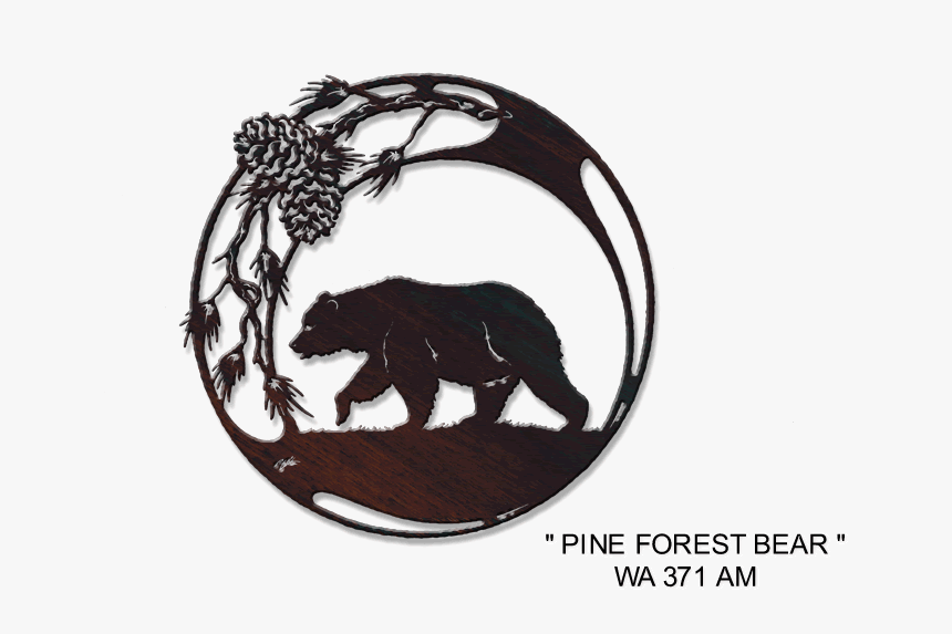Grizzly Drawing Bear Paw - Grizzly Bear, HD Png Download