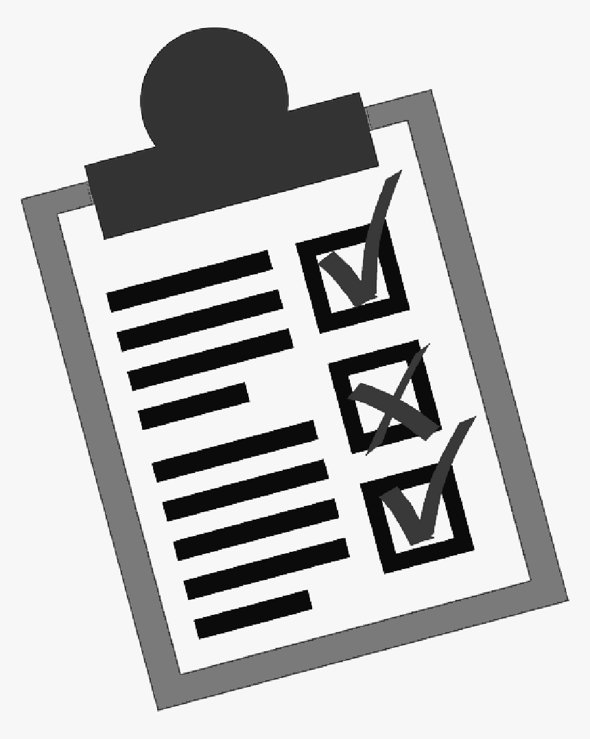 Icon, Free, Check, List, Moving, Checklist, Lists - Survey Form Clip Art, HD Png Download