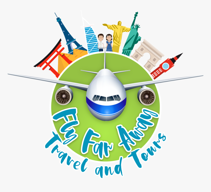 Fly Far Away Travel And Tours - Airliner, HD Png Download