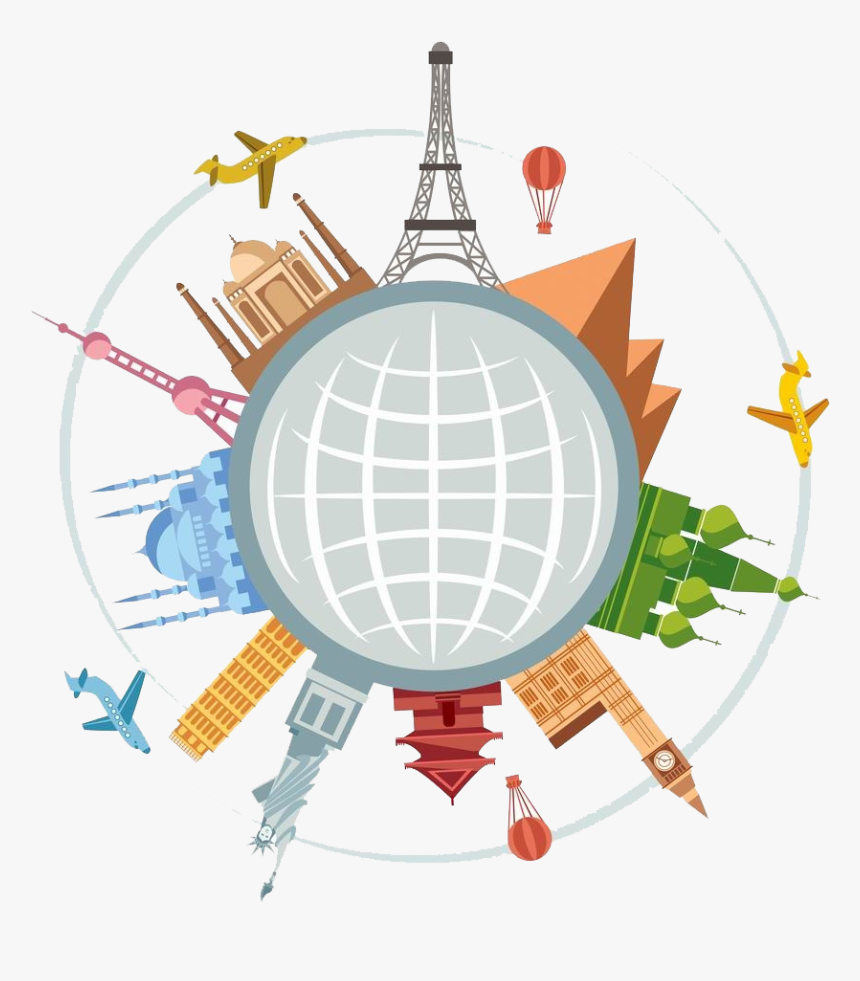 Around The World Png, Transparent Png