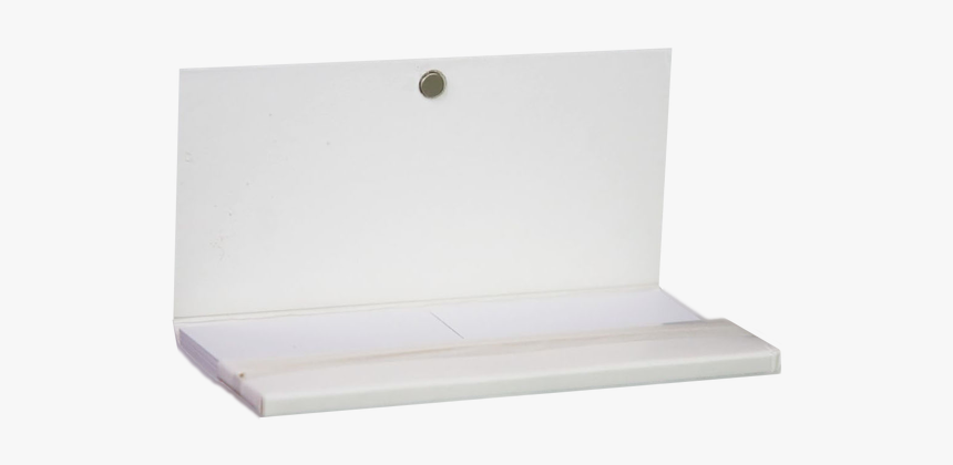 Open King Size Slim Unbranded Rolling Paper Booklet - Wood, HD Png Download