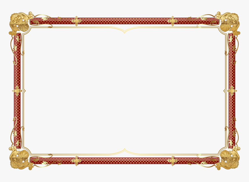 Vintage Photo Border Png - Picture Frame, Transparent Png