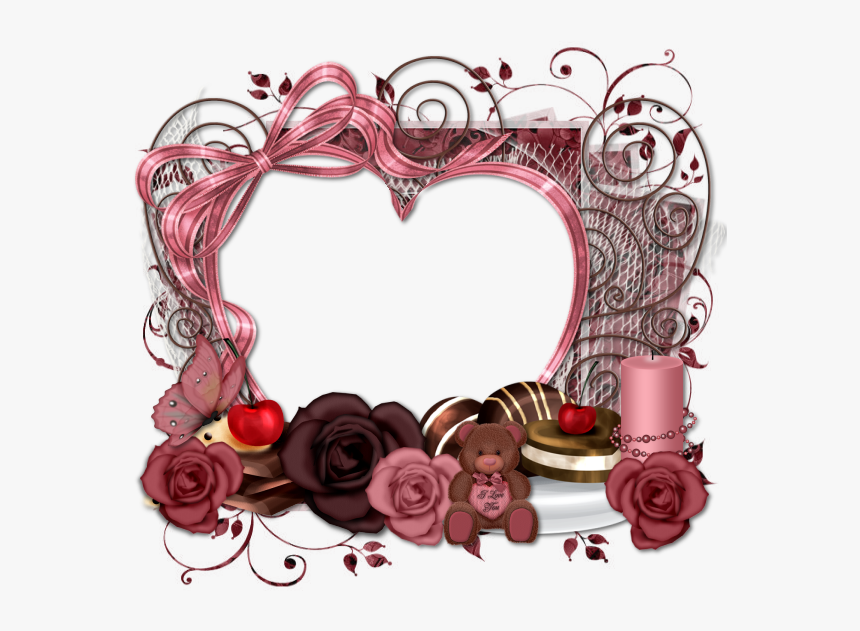 Art E Tutos Choco - Borders And Frames For Love, HD Png Download