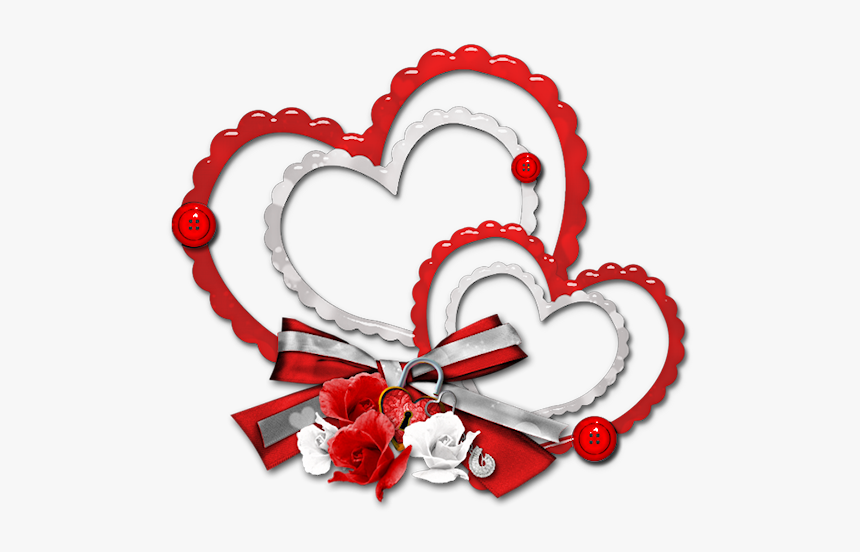 Valentine Cluster Frames Png, Transparent Png