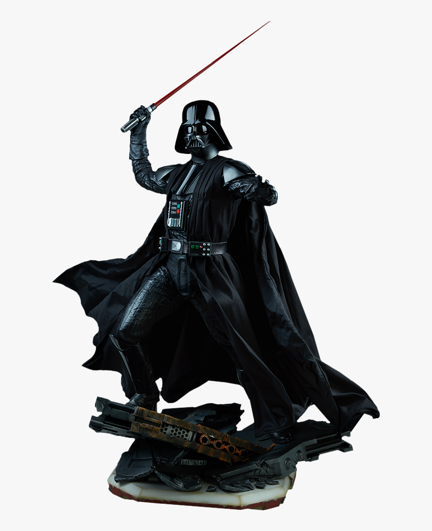Darth Vader Statue Premium Format, HD Png Download