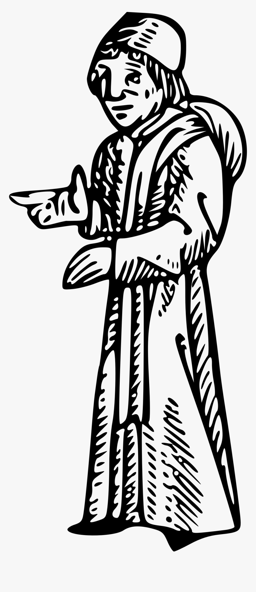 Open Book Clip Art Medieval - Medieval Lawyer, HD Png Download