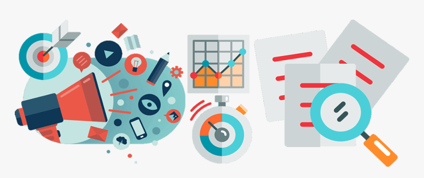 Digital Marketing Services Cluj Romania - Digital Media Vector Png, Transparent Png