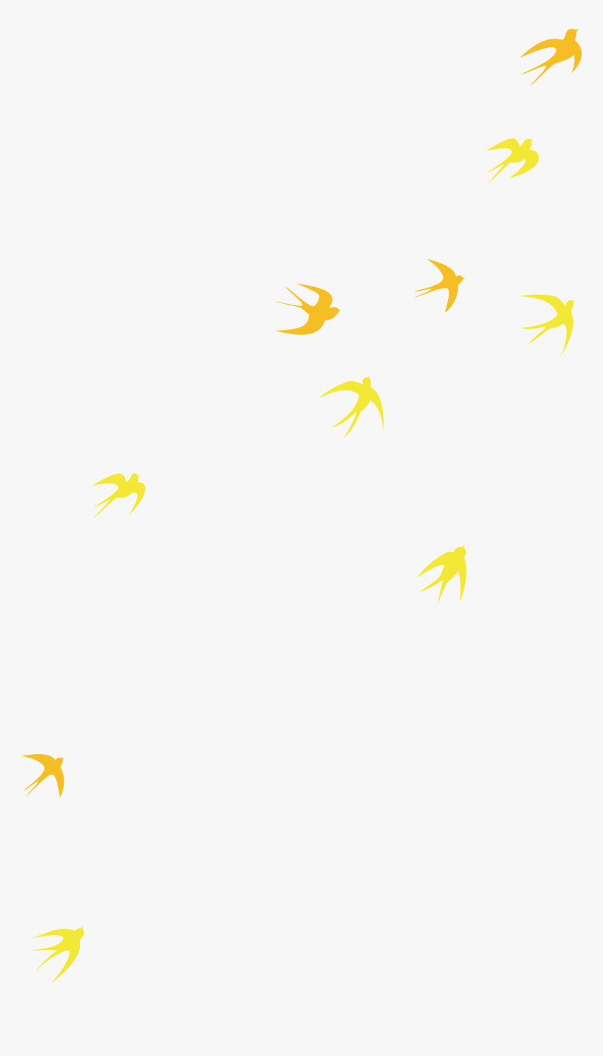 Birds - Swallow Tattoo Silhouette, HD Png Download