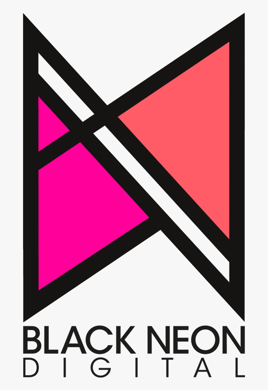 Neon Png Rectangle Black Digital, Transparent Png