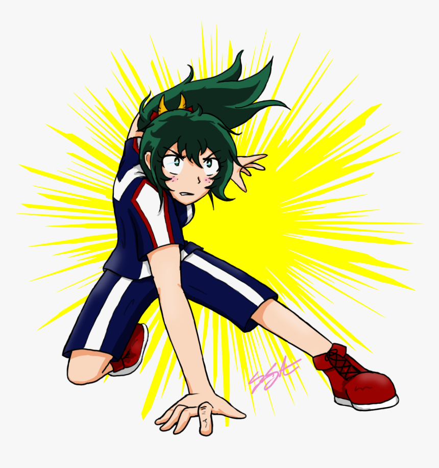 My Hero Academia Deku Genderbend , Png Download - Mu Hero Academia Gender Bend, Transparent Png