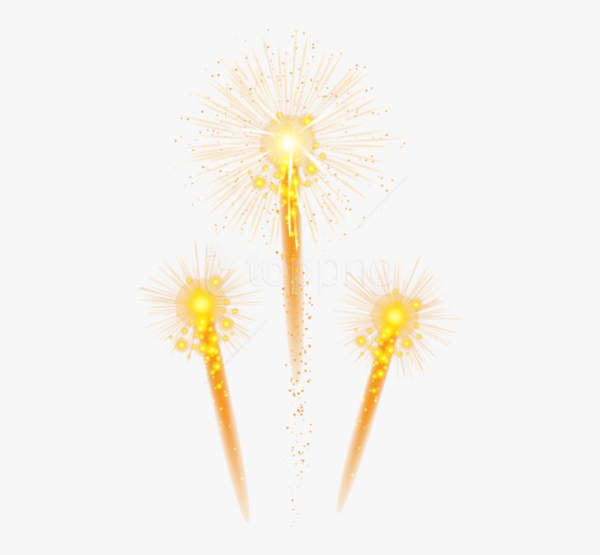 Free Png Fireworks Png - Dandelion, Transparent Png
