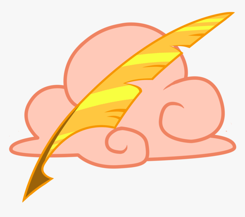 Quill Clipart Mark Clouds Art Gold Clipart - Cutie Mark Gold, HD Png Download