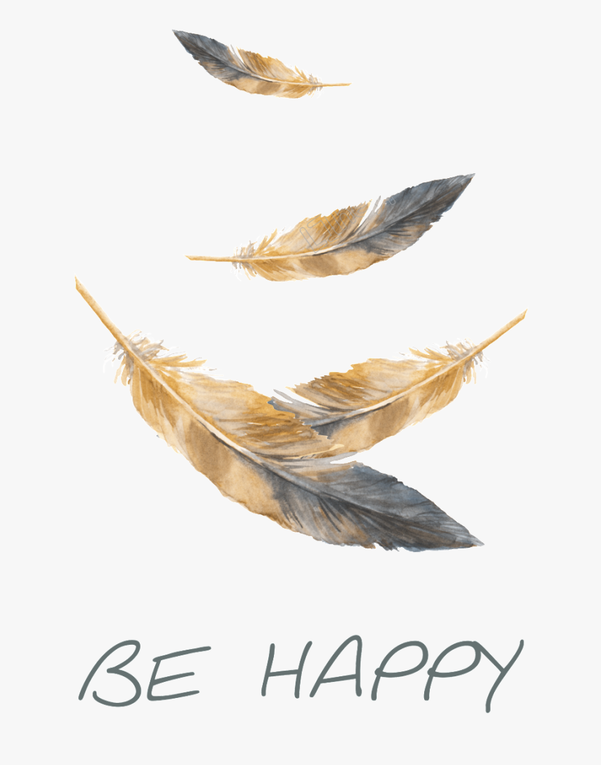 Feather Falling Png - Paper, Transparent Png