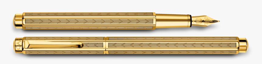 Gold Fountain Pen, HD Png Download