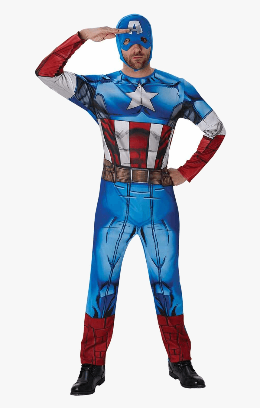 Captain America Fancy Dress, HD Png Download