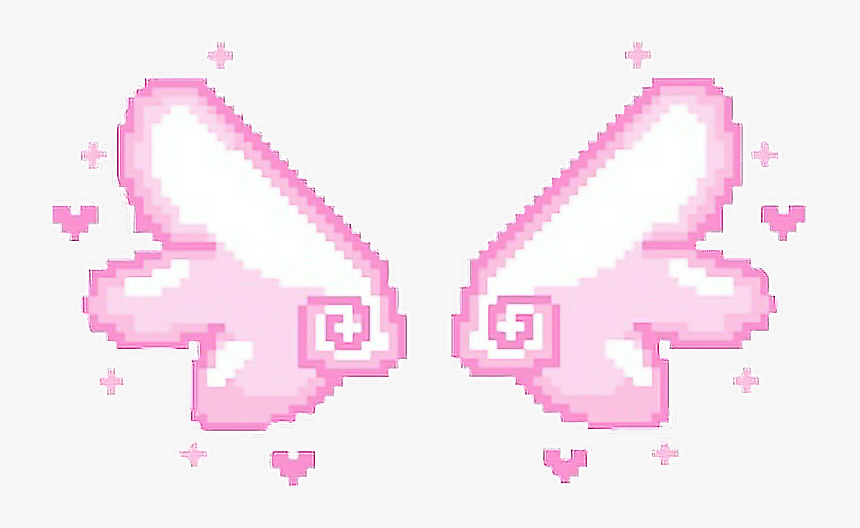 #notmine #interesting #angel #wings #kawaii #pixels - Pixel Angel Wings Png, Transparent Png