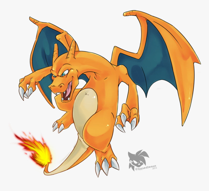 What Type Of Pokemon Is Charizard Red By - Pokemons Png Charizard, Transparent Png