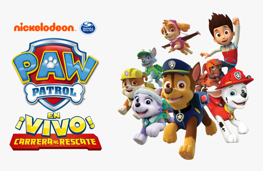 Transparent Paw Patrol Background, HD Png Download