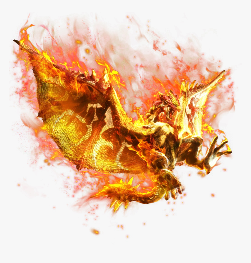 Flame Rathalos, HD Png Download