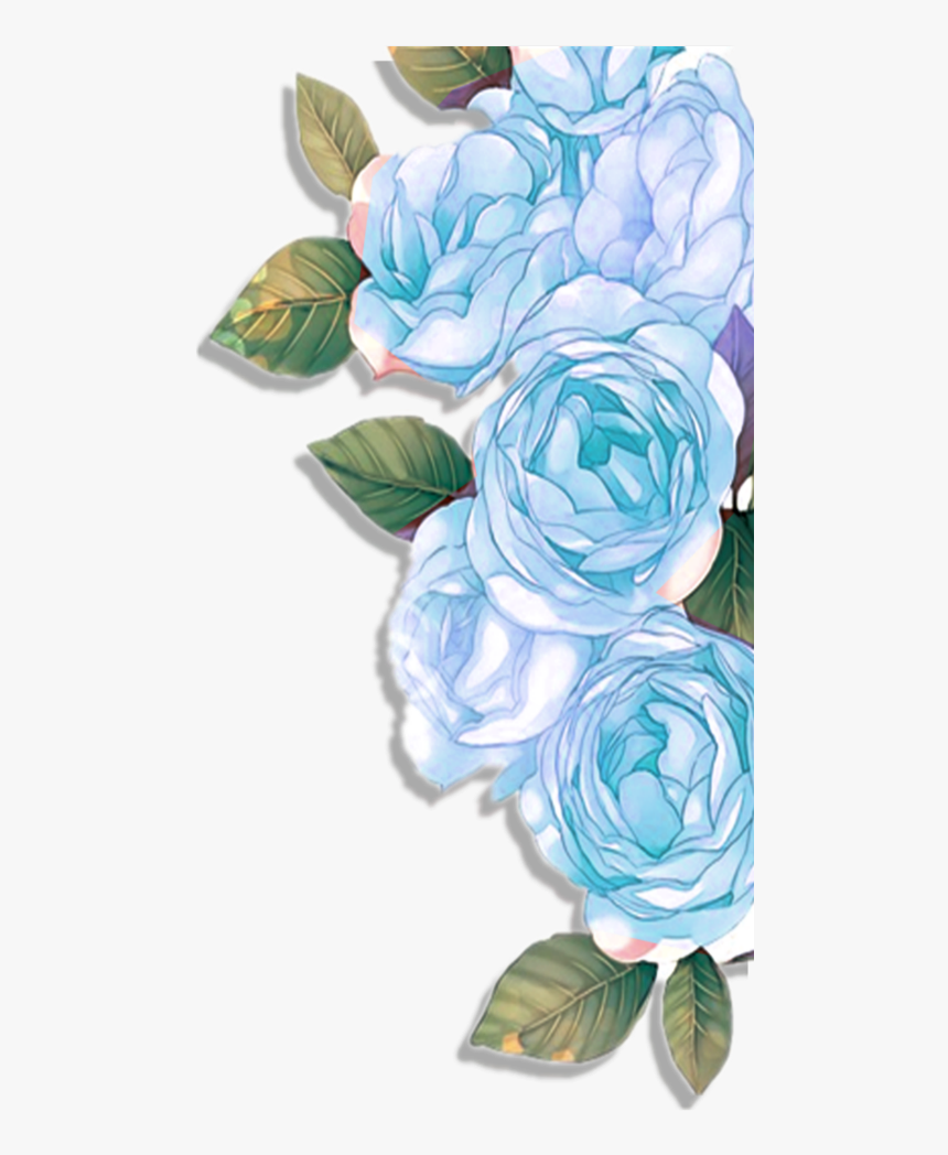 Blue Flowers Png, Transparent Png