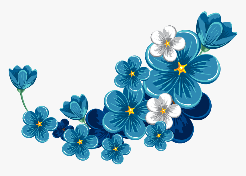 bloom flower blue frame border flowers white bouquet blue rose border png transparent png transparent png image pngitem bloom flower blue frame border flowers