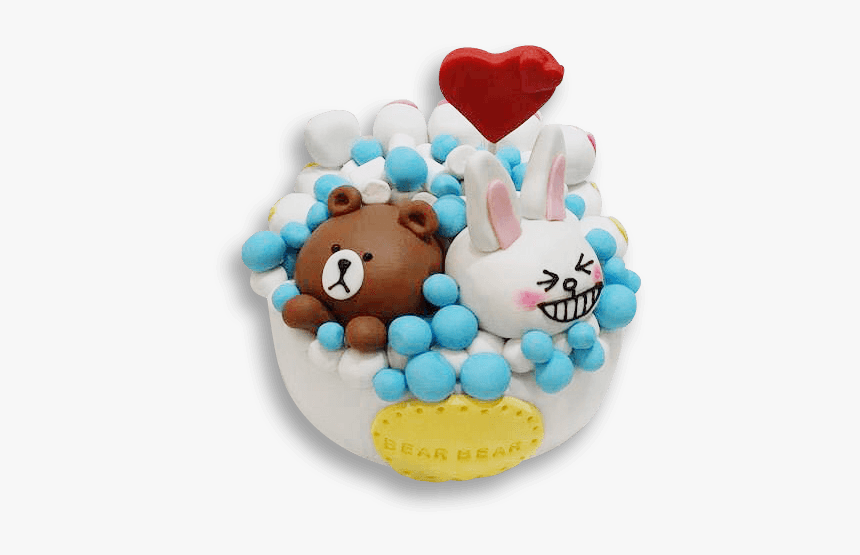 生日 蛋糕 熊 大, HD Png Download