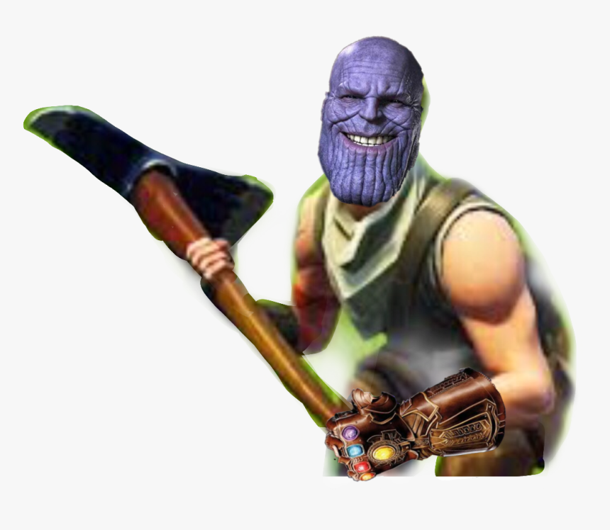 #yeet #fortnite #noob #skin #oof #thanos #infinitygauntlet - Lmao, HD Png Download