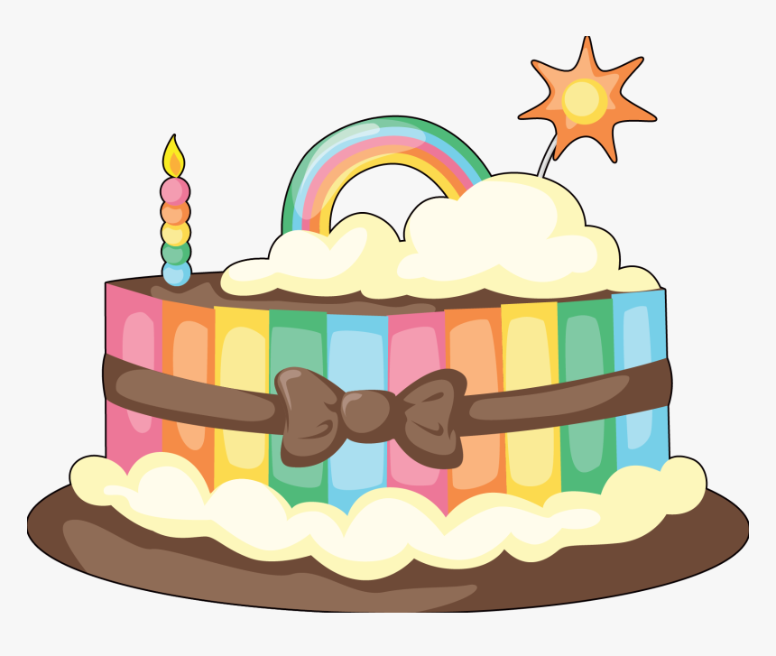 卡通蛋糕素材 - Cake, HD Png Download