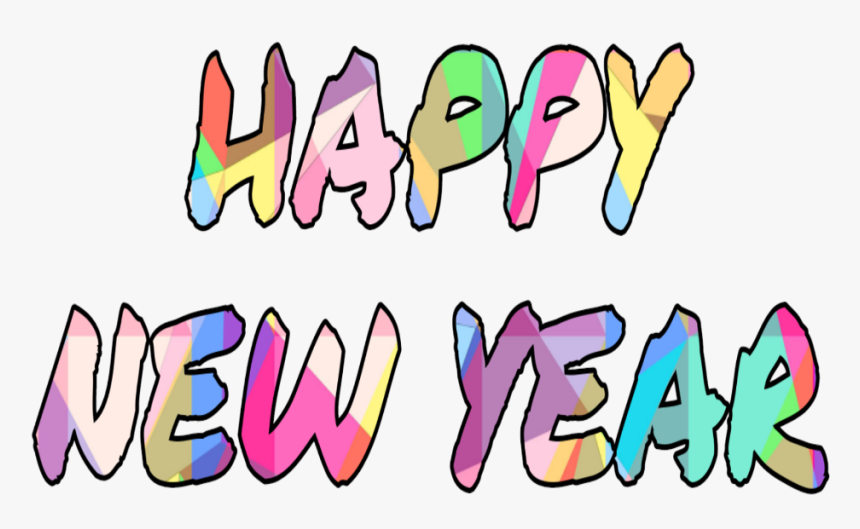 #freetoedit #happynewyear, HD Png Download