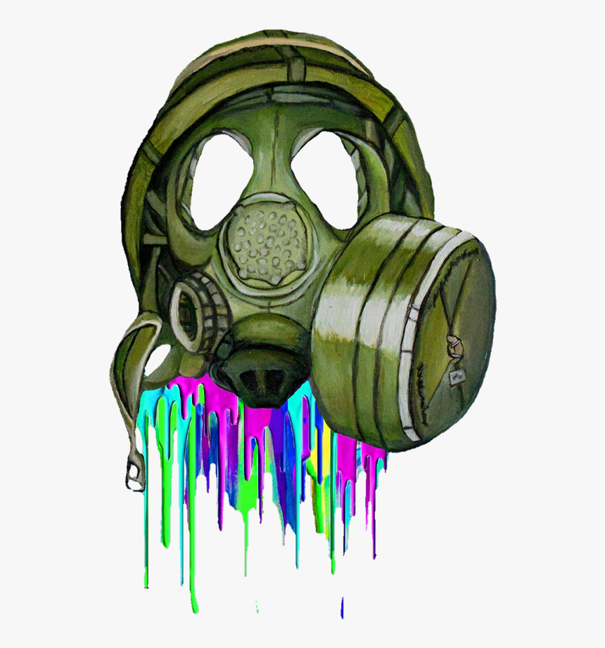 #art #gasmask - Oxygen Mask, HD Png Download