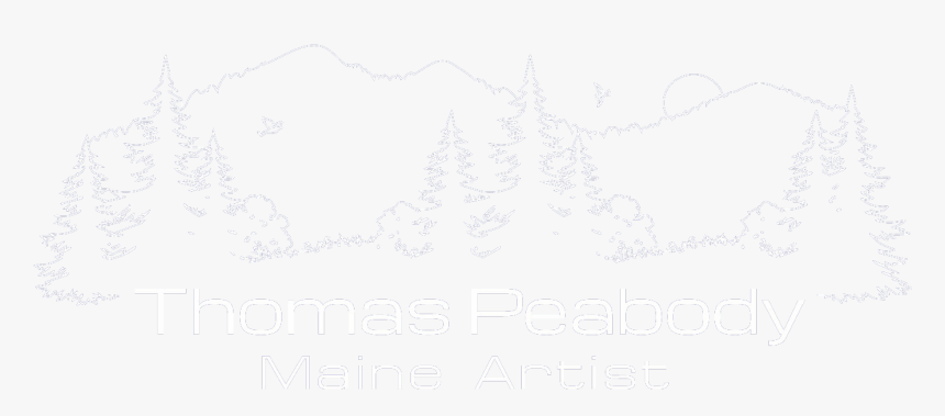 Maine Oil Painting - Sketch, HD Png Download