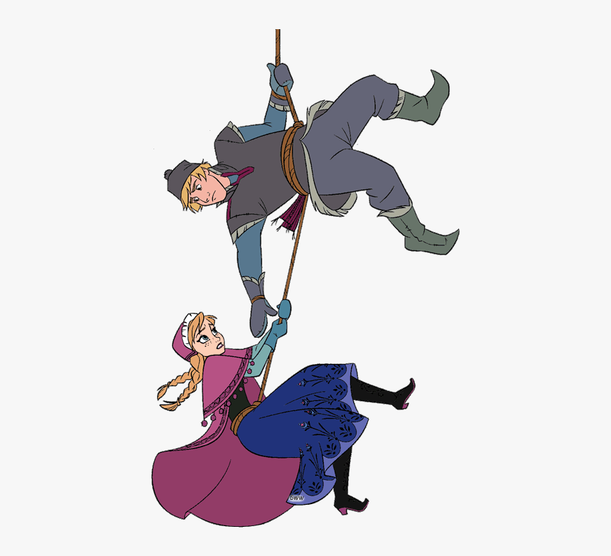 Anna And Kristoff Clipart, HD Png Download