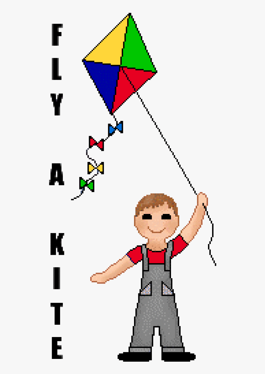 March Kites Clipart - Children Clip Art, HD Png Download