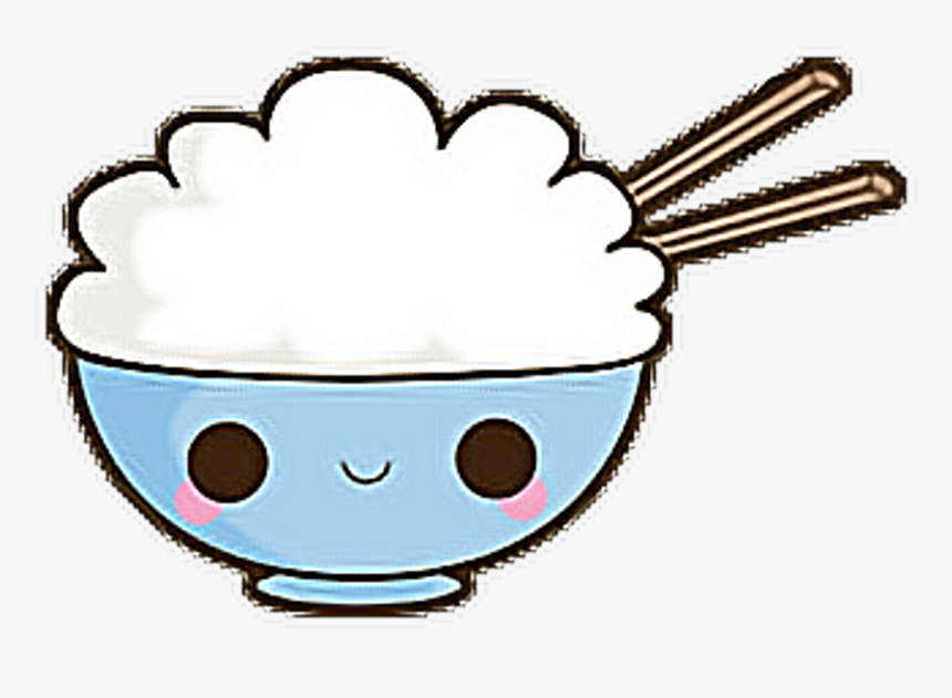 Clipart Phone Kawaii - Kawaii Rice Png, Transparent Png