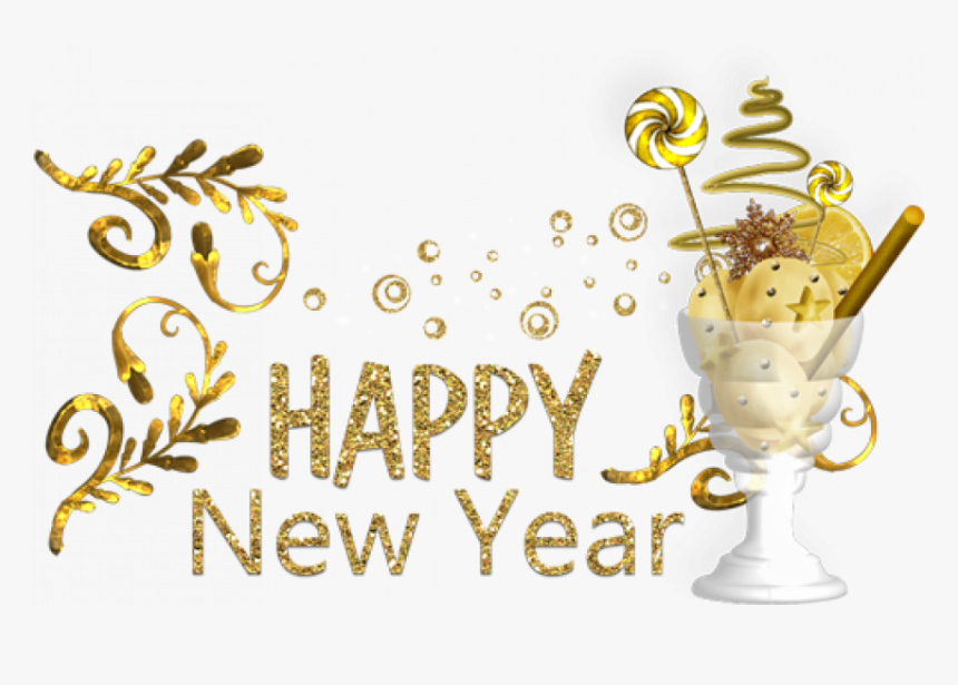 Happy New Year Png, Transparent Png