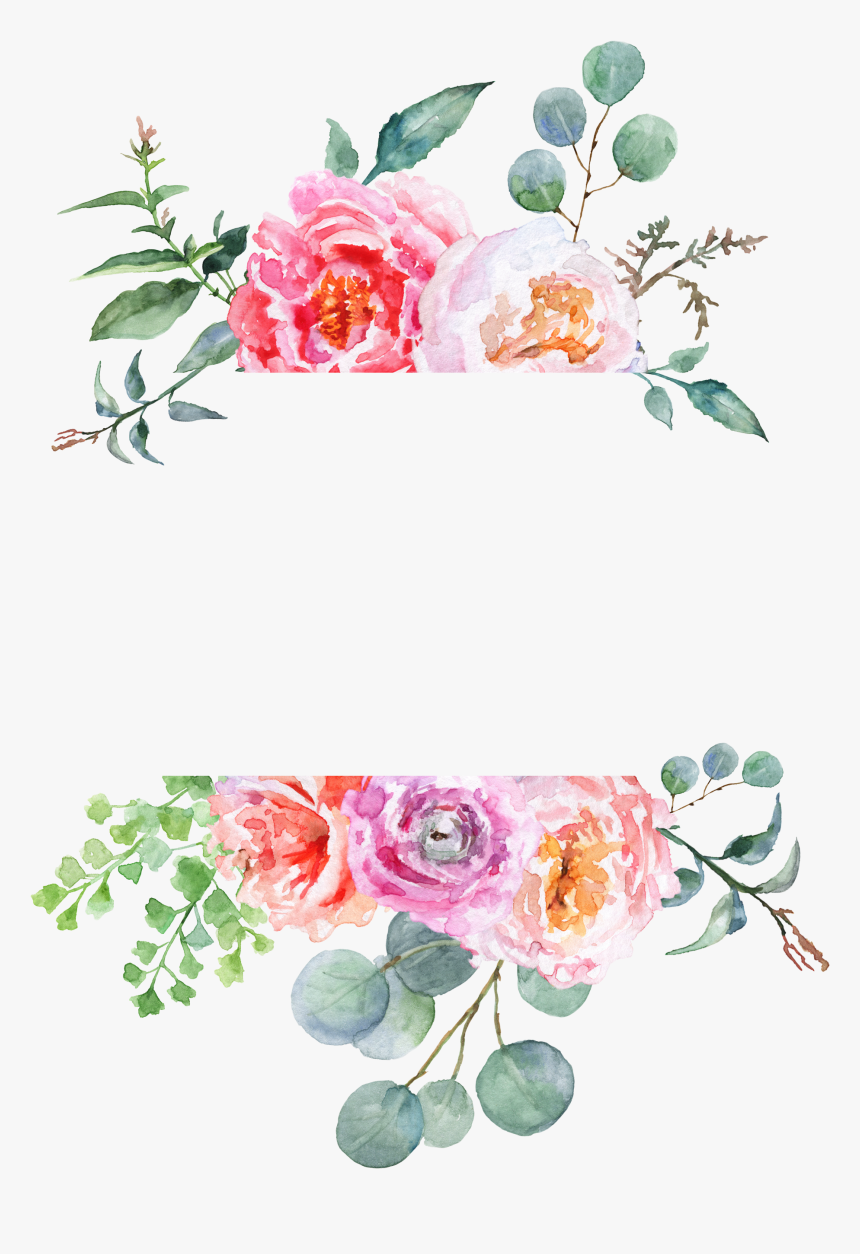 Instagram Flower Border, HD Png Download