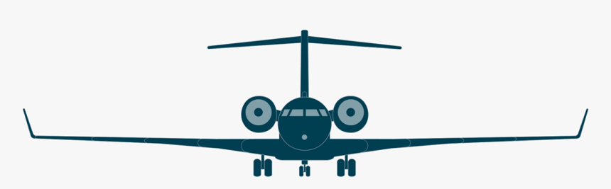 Global Bombardier Business Front - Bombardier Global 6000 View, HD Png Download