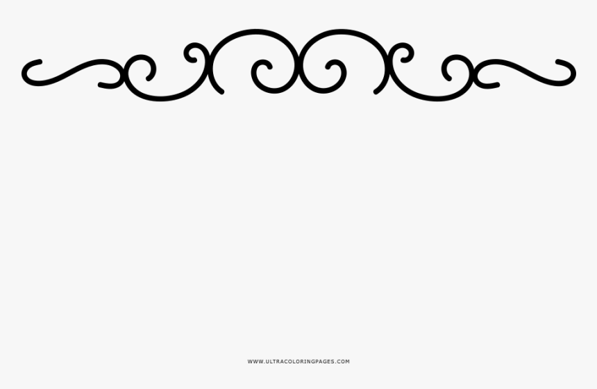 Divisor Página Para Colorear - Calligraphy, HD Png Download