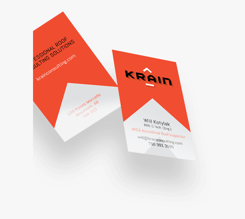 Krain Business Cards - Graphic Design, HD Png Download