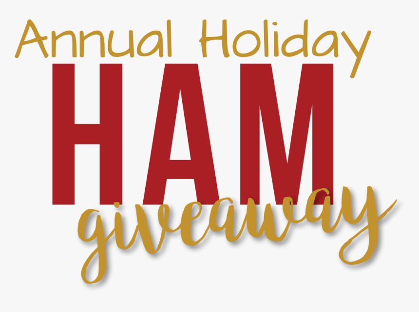 Annual Holiday Ham Giveaway - Graphic Design, HD Png Download