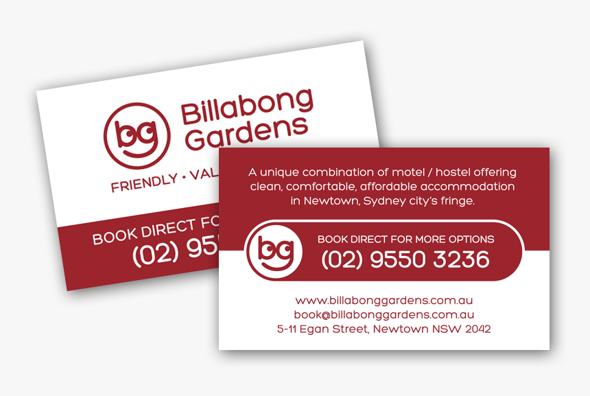 Business Card To Promote Direct Bookings, HD Png Download