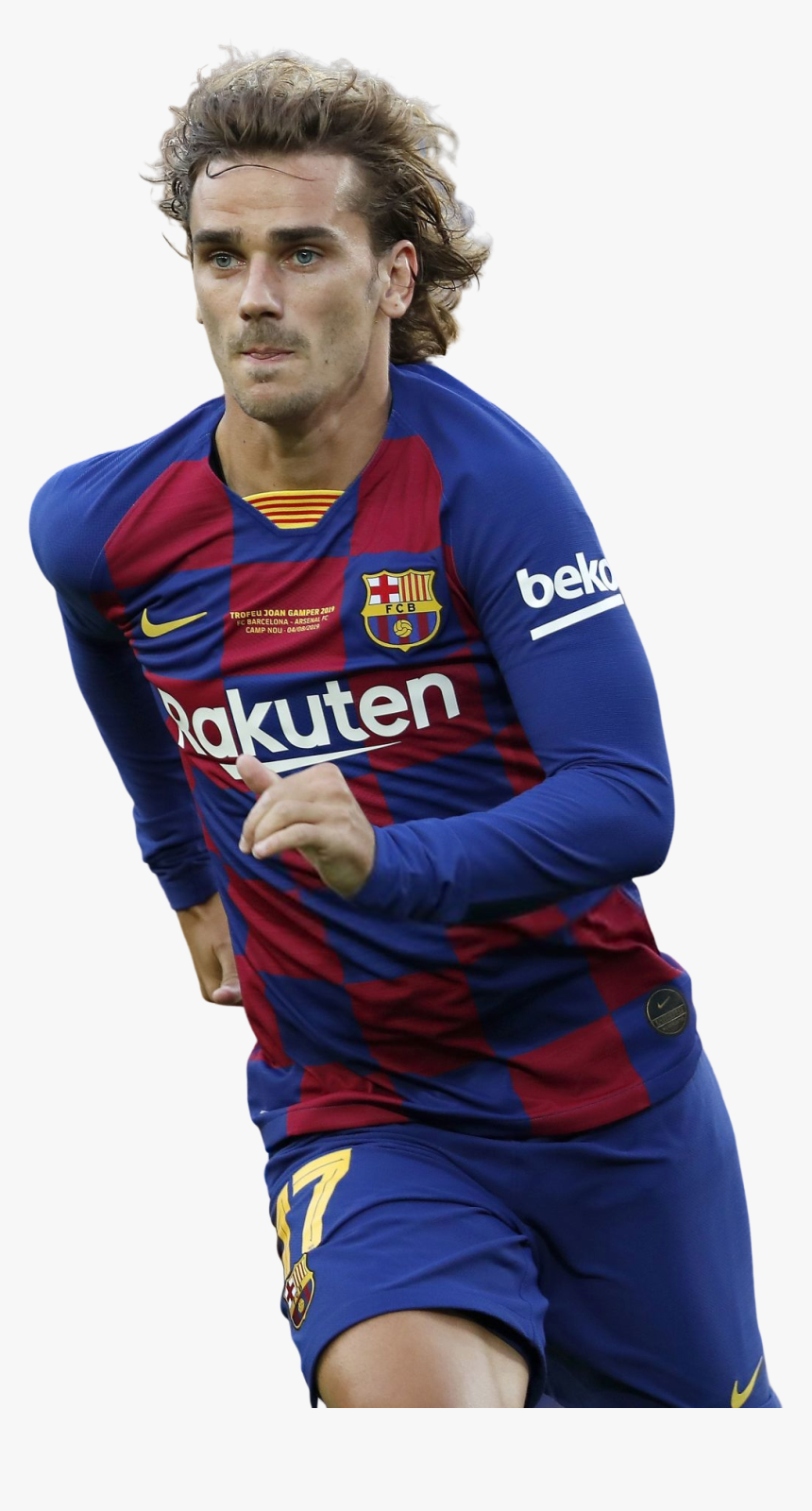 Antoine Griezmann render - Antoine Griezmann Barcelona Png, Transparent Png