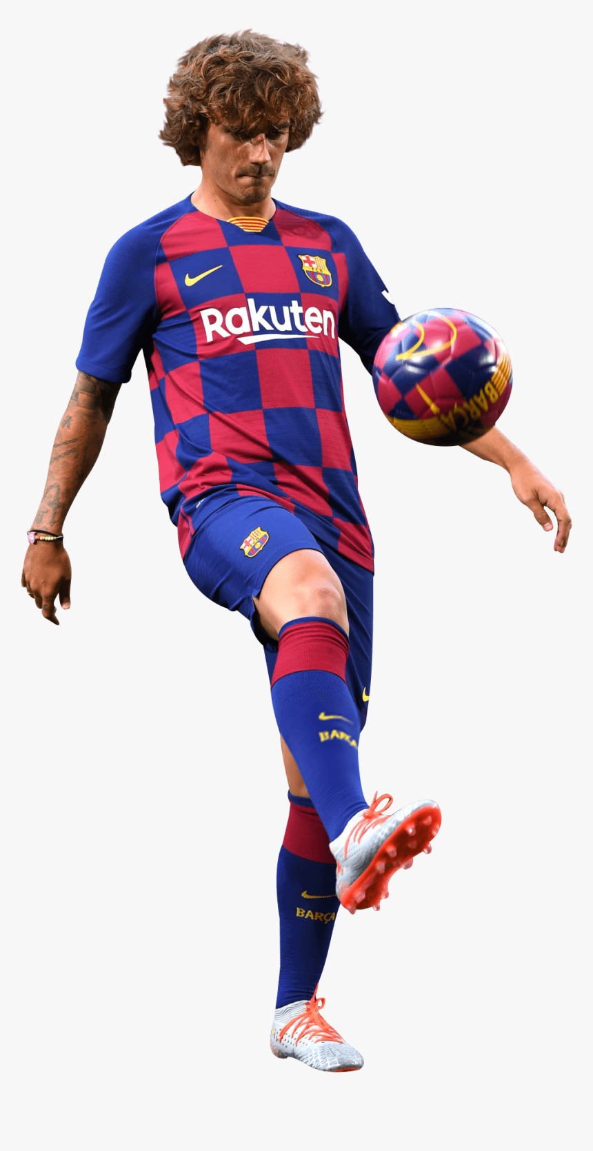 Antoine Griezmann render - Griezmann Png Barça Transparent, Png Download