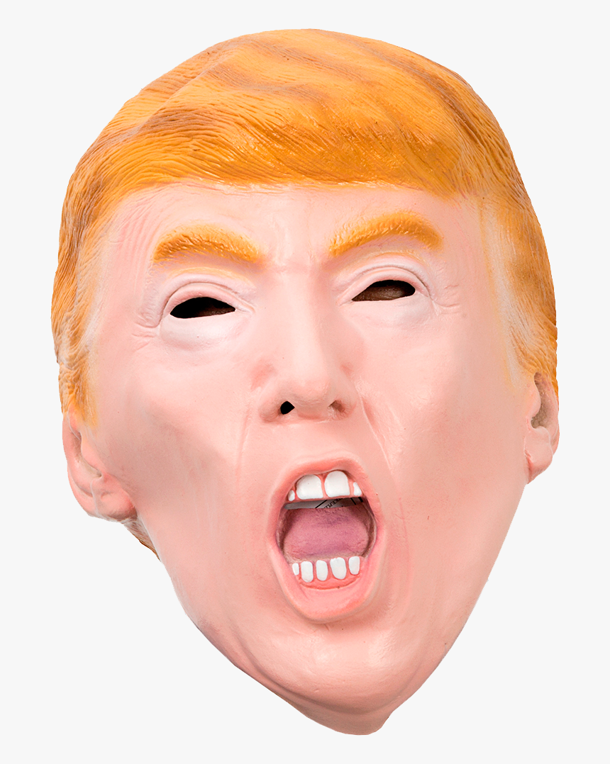 Latex Mask Donald Trump - Mask, HD Png Download