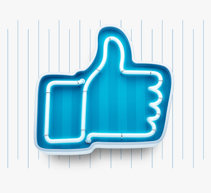 Facebook Consumer Insights Case Study - Facebook Logo Neon Png, Transparent Png