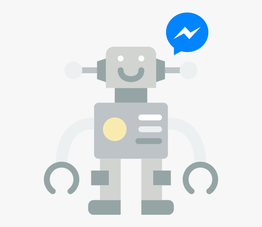 Hotshotbots Bots For Your - Robot Messenger Png, Transparent Png