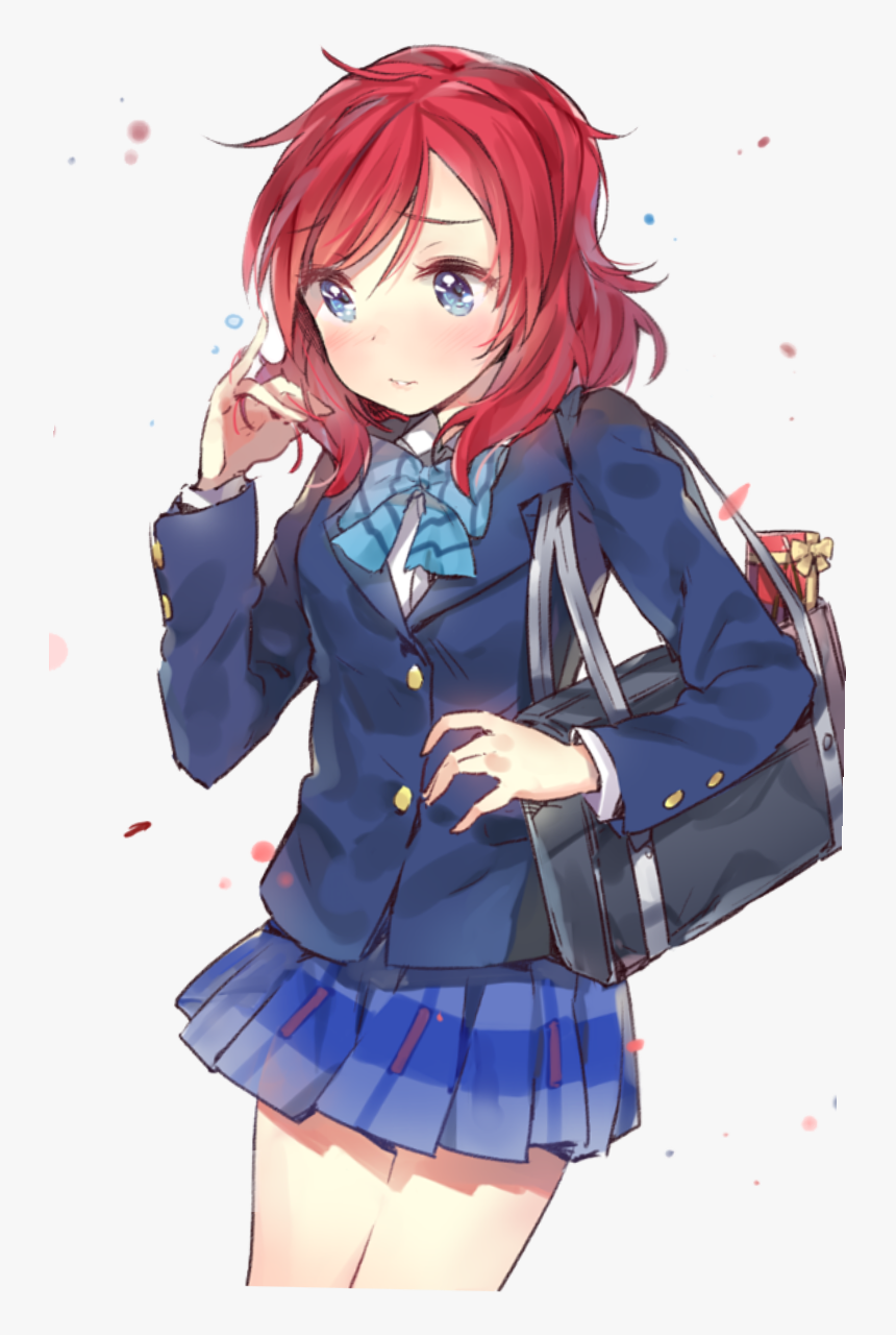 #anime #animegirl #redhairedanimegirl #redhair #pretty#freetoedit, HD Png Download