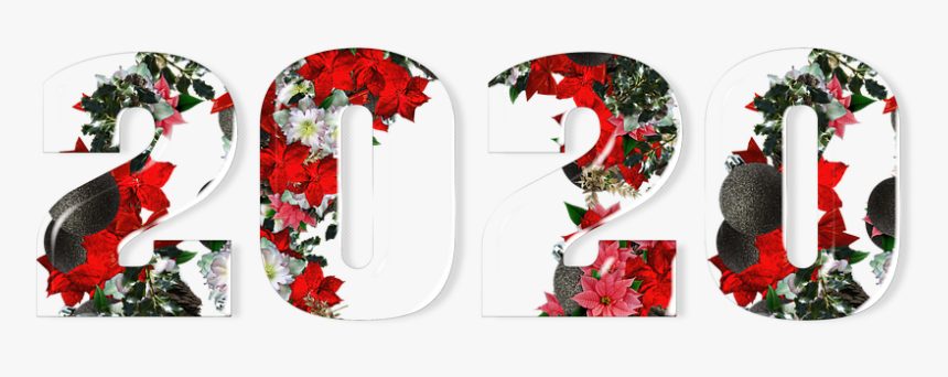 New Year, Year, Sylvester, Midnight, Celebrate, Numbers - Hd 2020 Free Backgrounds, HD Png Download