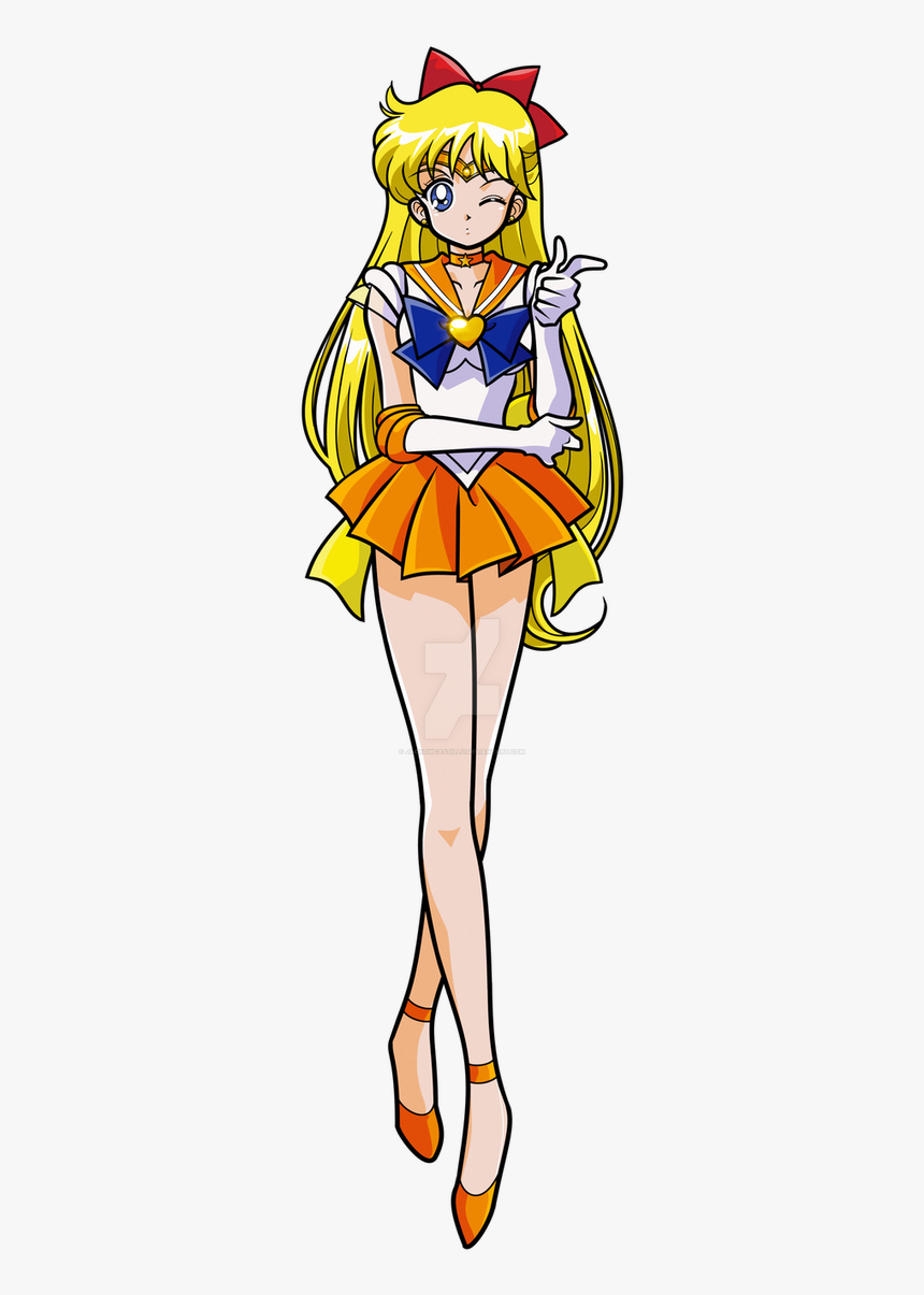 Sailor Moon Sailor Venus - Sailor Moon Super Sailor Venus, HD Png Download