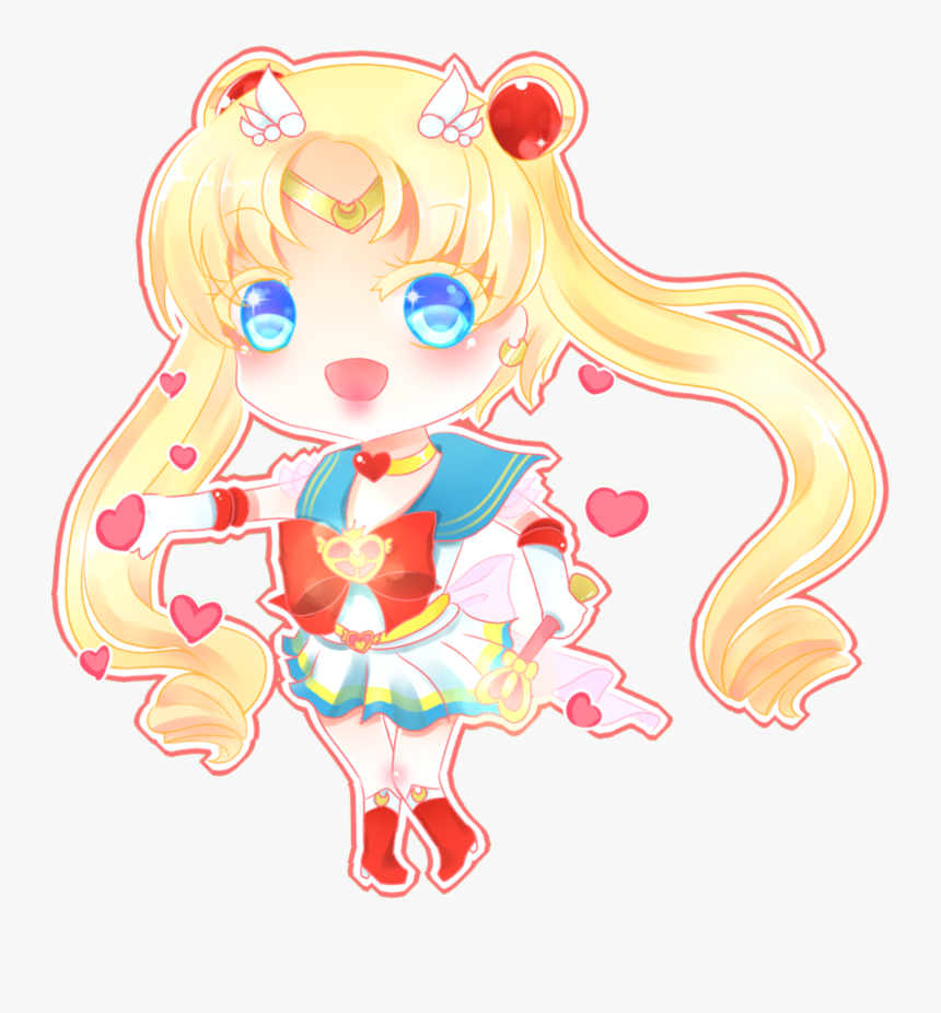 Sailor Moon Png Chibi, Transparent Png